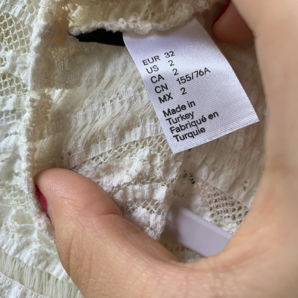 Zara Lace Crop Top - Picture 8 of 8